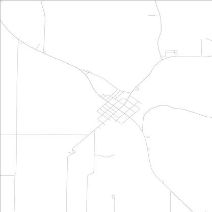 ROAD MAP OF NEW CANTON, ILLINOIS BY MAPBAKES
