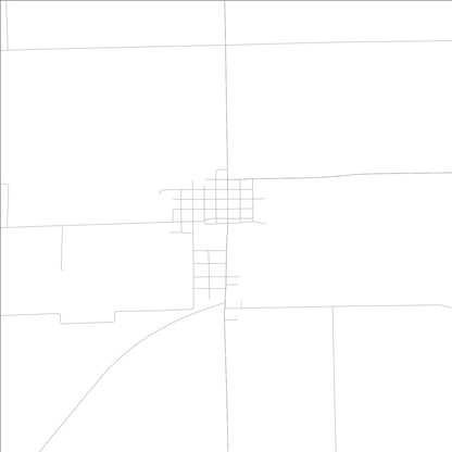 ROAD MAP OF NEW DOUGLAS, ILLINOIS BY MAPBAKES