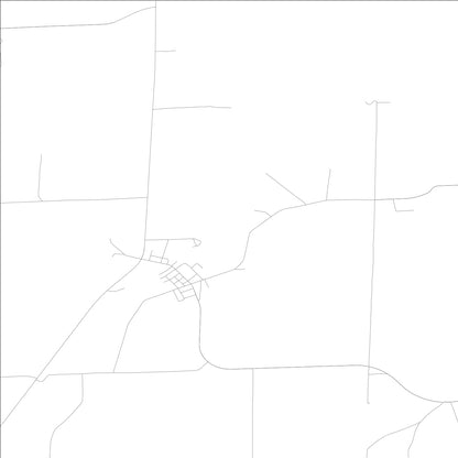 ROAD MAP OF NEW GRAND CHAIN, ILLINOIS BY MAPBAKES