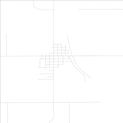 ROAD MAP OF UNION, LOWA BY MAPBAKES