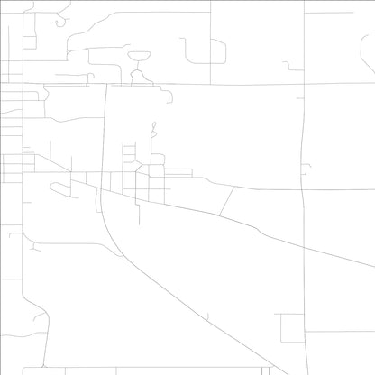 ROAD MAP OF UNIVERSITY PARK, LOWA BY MAPBAKES