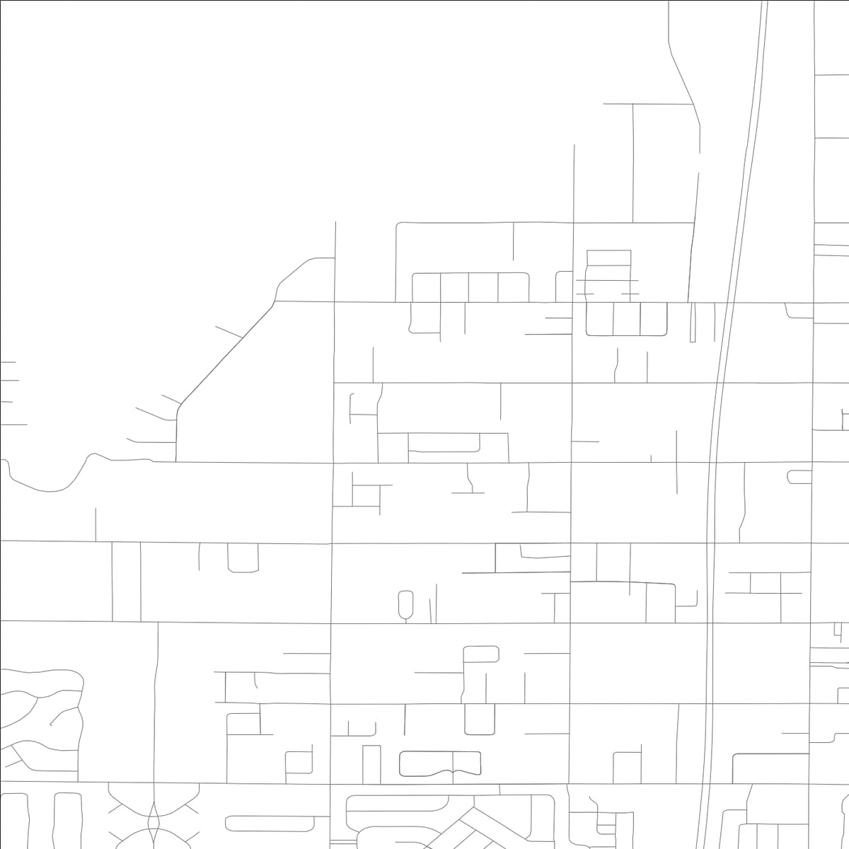 ROAD MAP OF HAYDEN, IDAHO BY MAPBAKES