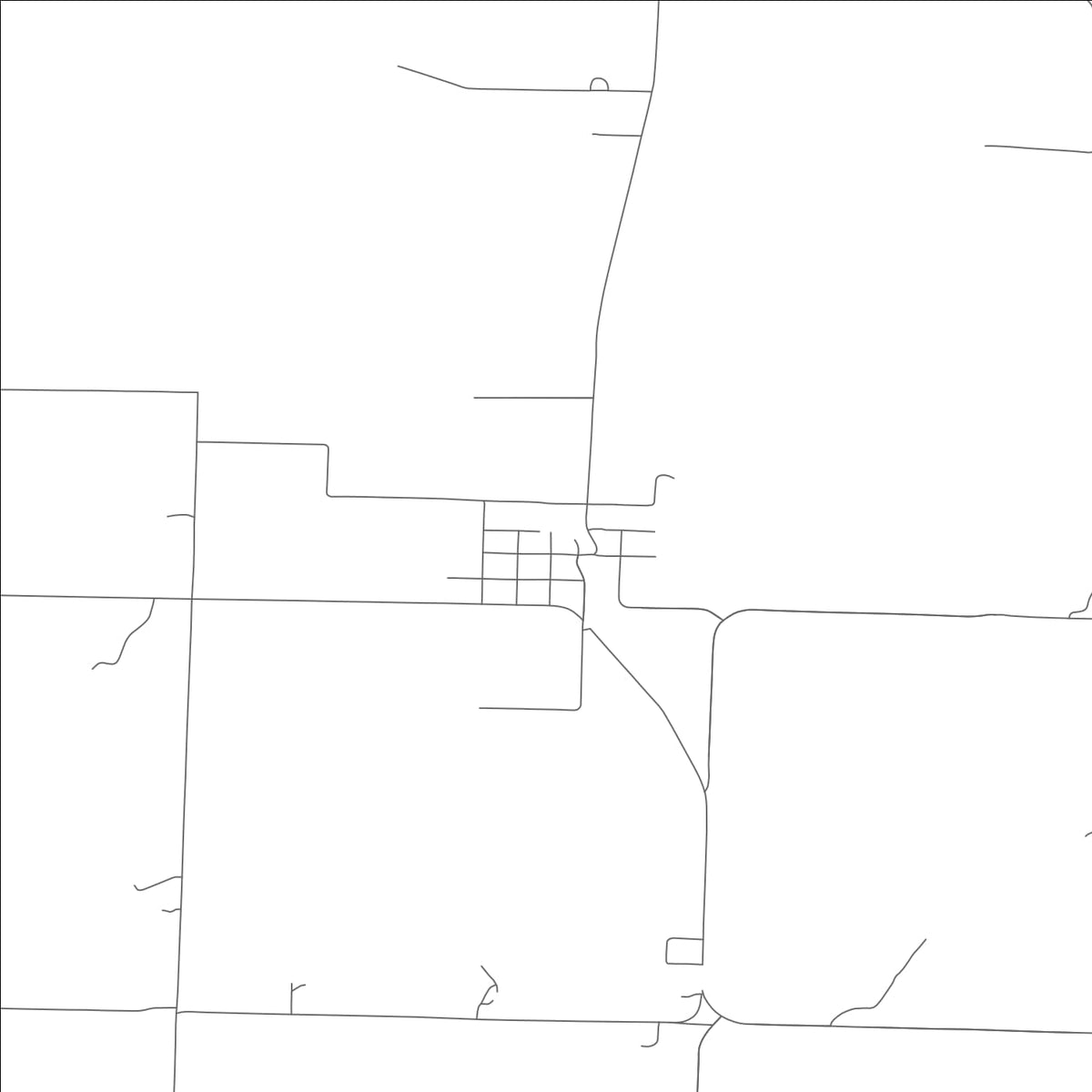 ROAD MAP OF STOTESBURY, MISSOURI BY MAPBAKES