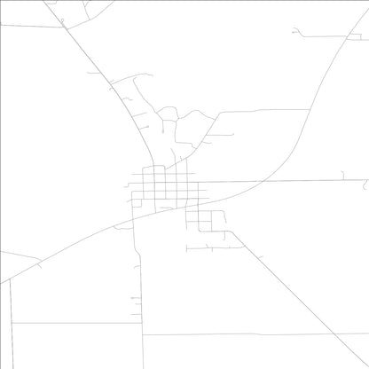 ROAD MAP OF NEWARK, ILLINOIS BY MAPBAKES