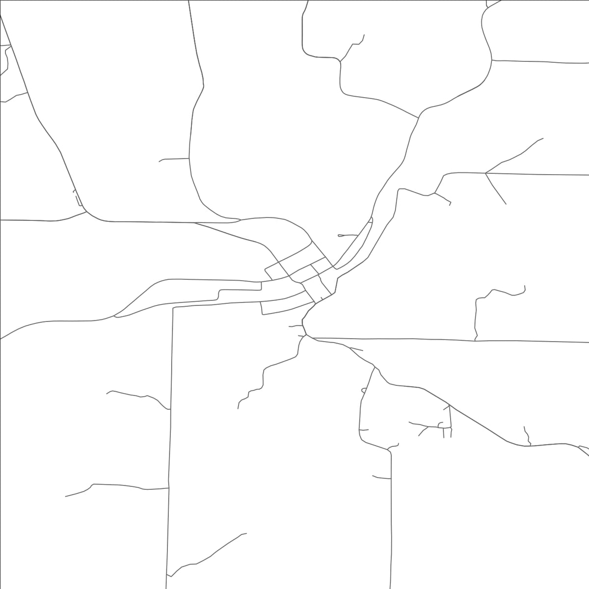 ROAD MAP OF STOUTLAND, MISSOURI BY MAPBAKES
