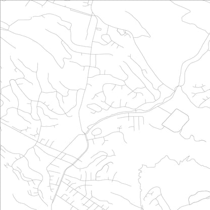 ROAD MAP OF MORAGA, CALIFORNIA BY MAPBAKES