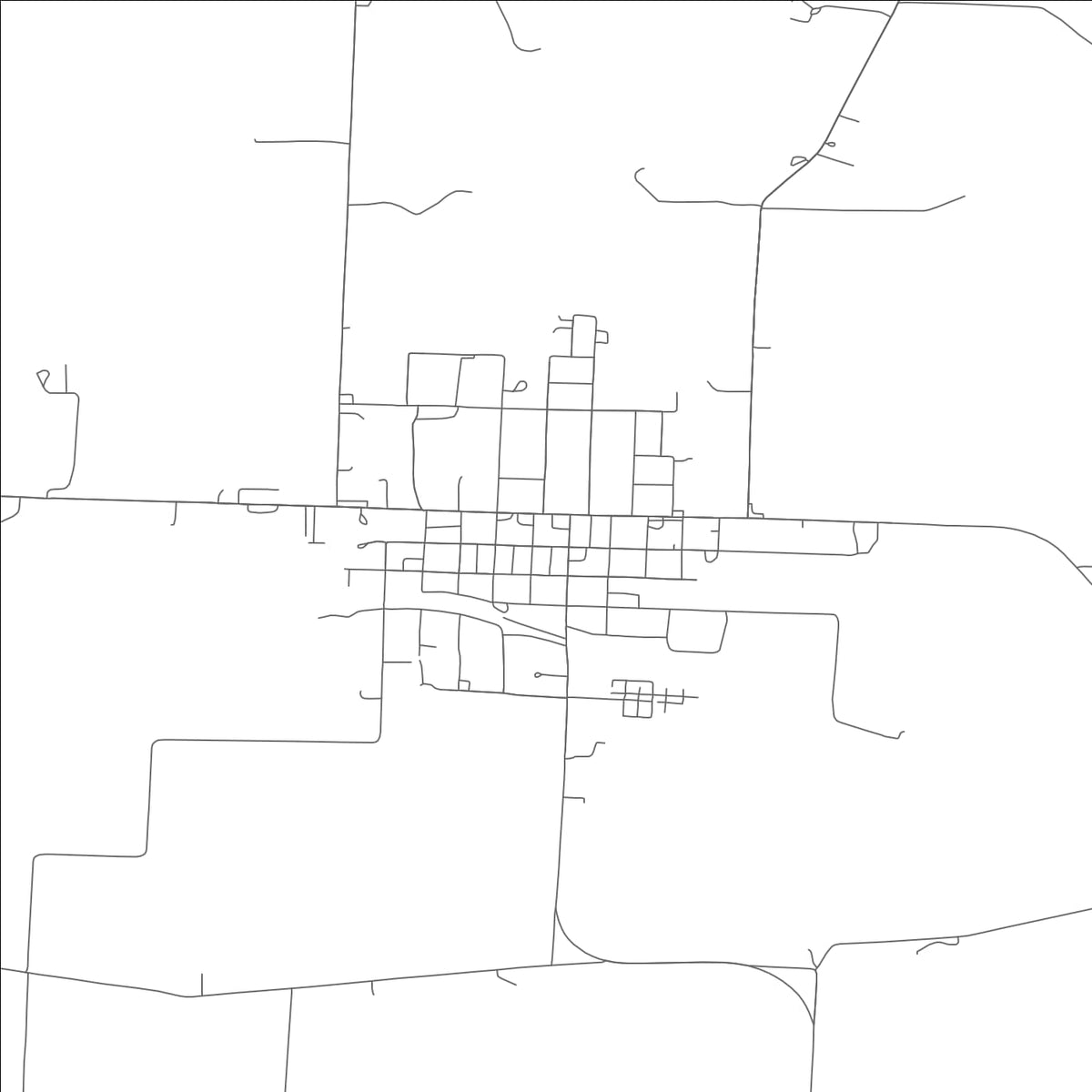 ROAD MAP OF STOVER, MISSOURI BY MAPBAKES