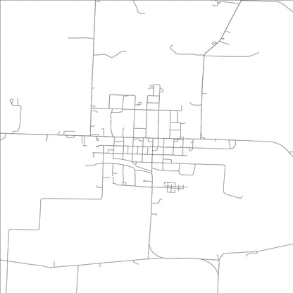 ROAD MAP OF STOVER, MISSOURI BY MAPBAKES