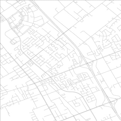 ROAD MAP OF MORGAN HILL, CALIFORNIA BY MAPBAKES