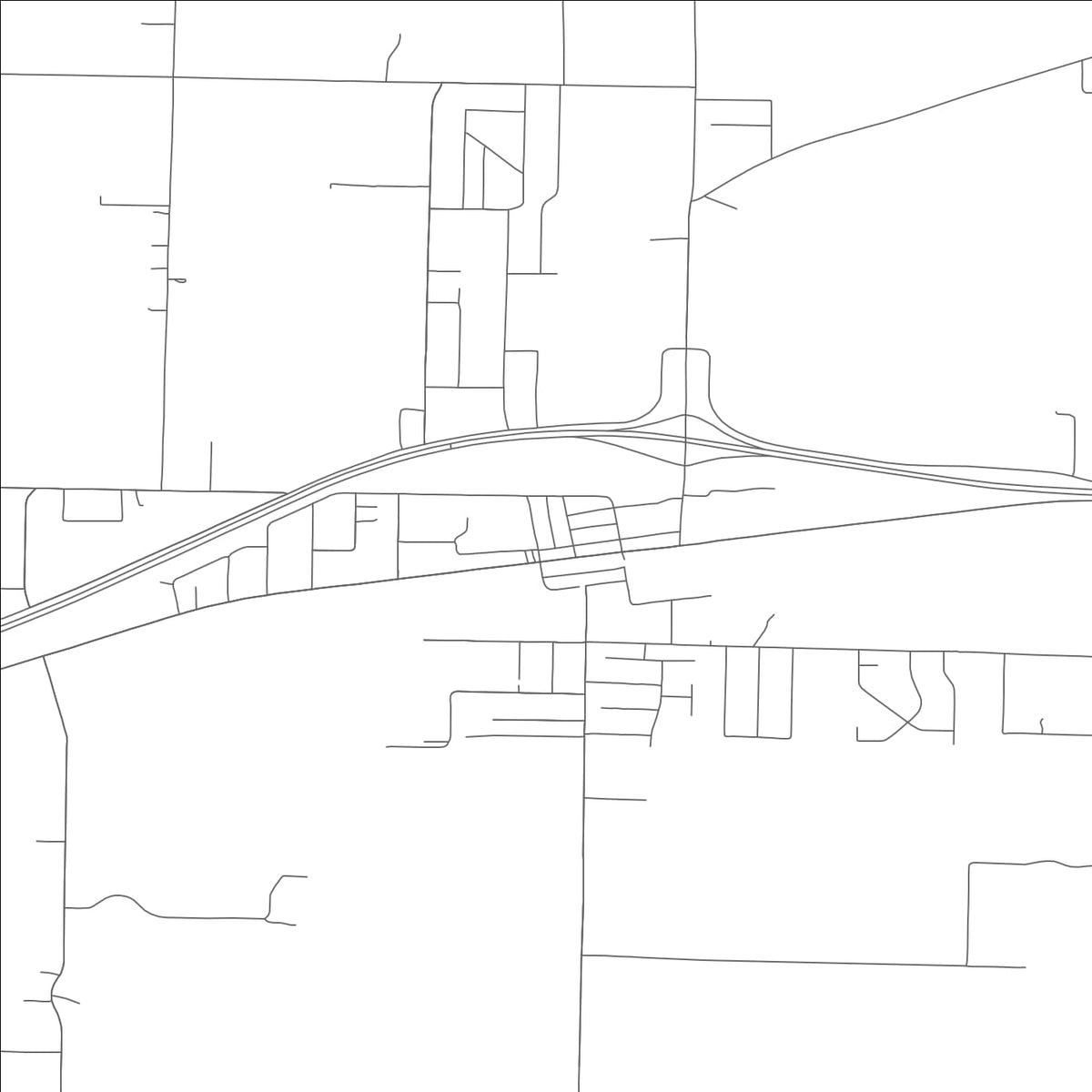 ROAD MAP OF STRAFFORD, MISSOURI BY MAPBAKES