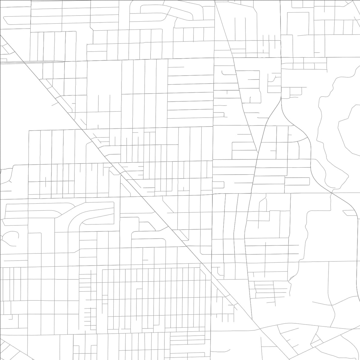 ROAD MAP OF NILES, ILLINOIS BY MAPBAKES