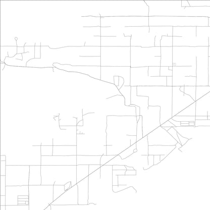 ROAD MAP OF MORONGO VALLEY, CALIFORNIA BY MAPBAKES