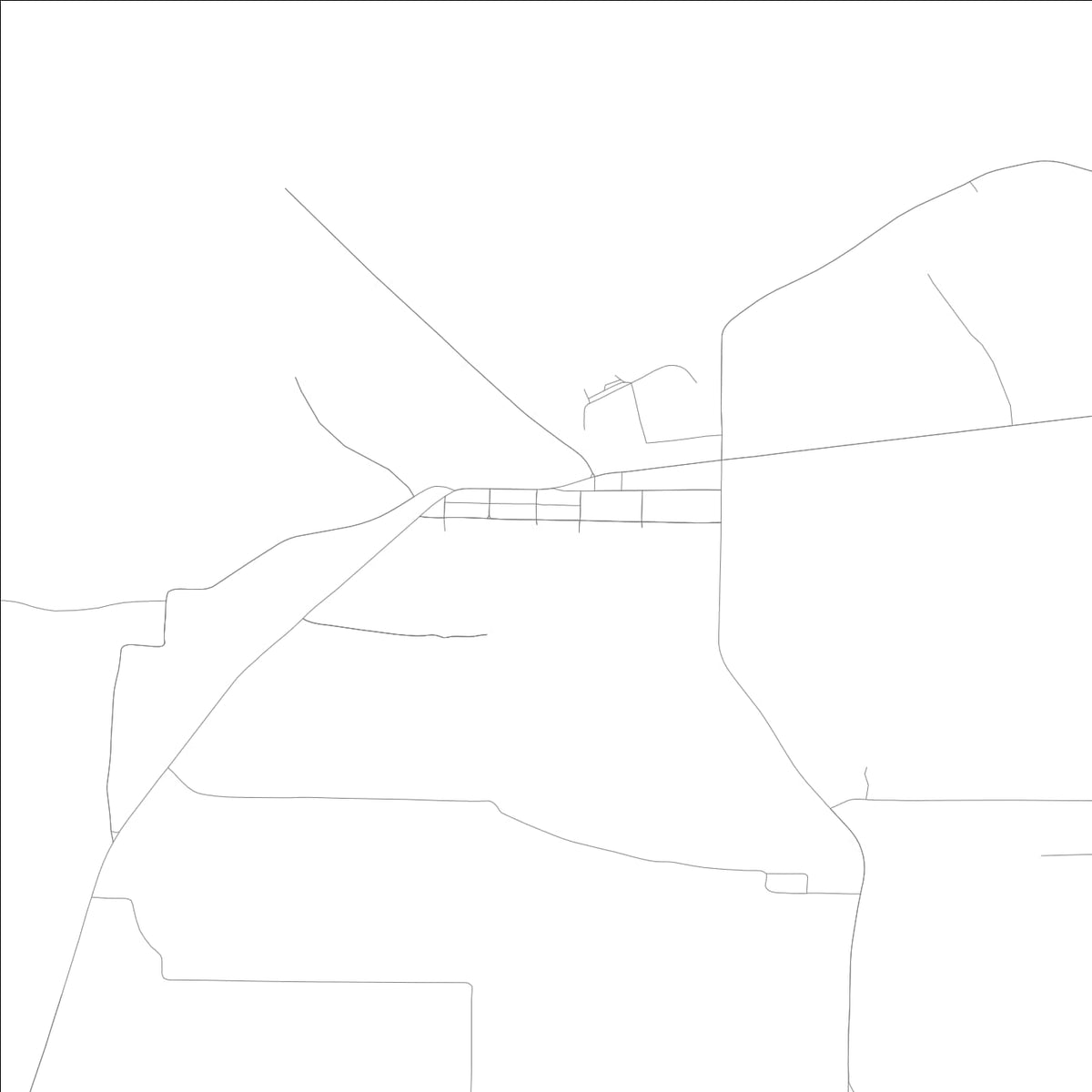 ROAD MAP OF NIOTA, ILLINOIS BY MAPBAKES
