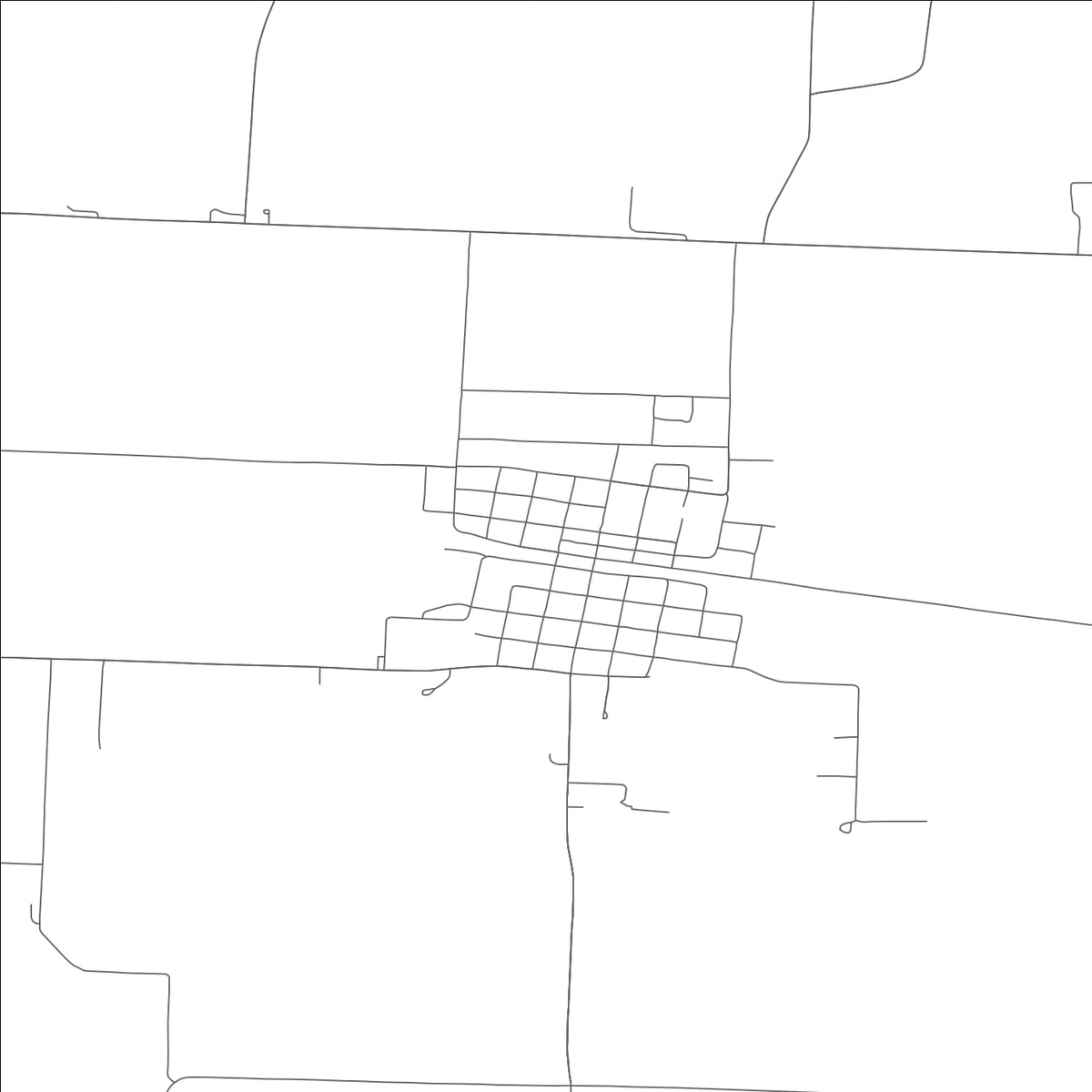 ROAD MAP OF STURGEON, MISSOURI BY MAPBAKES