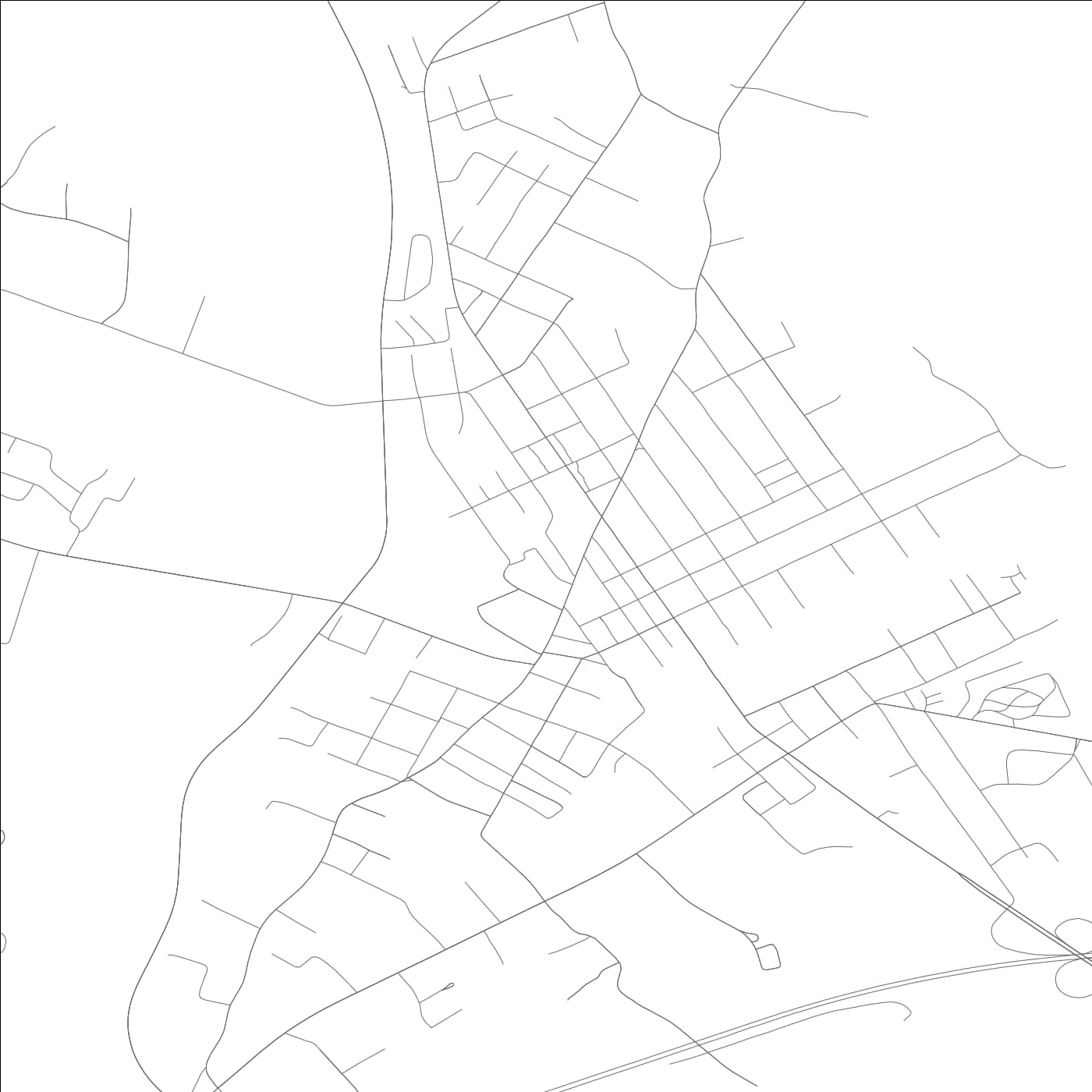 ROAD MAP OF CENTRAL CITY, KENTUCKY BY MAPBAKES