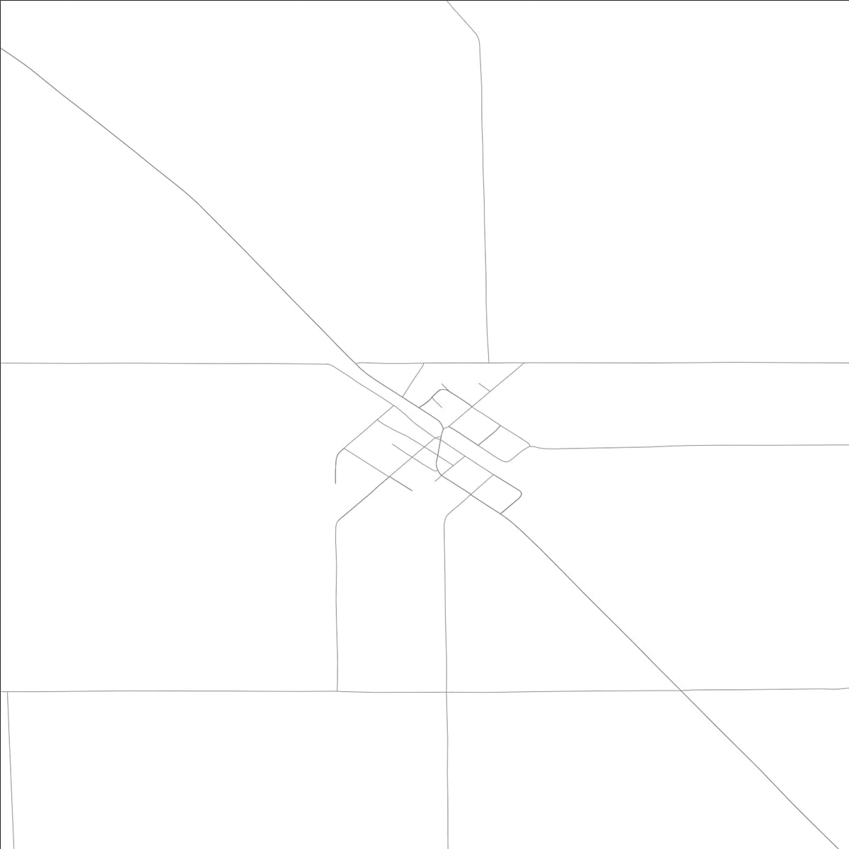 ROAD MAP OF NORA, ILLINOIS BY MAPBAKES