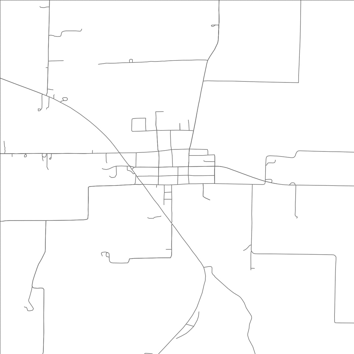 ROAD MAP OF SUMMERSVILLE, MISSOURI BY MAPBAKES