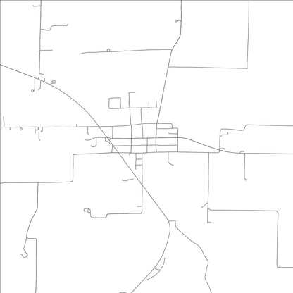 ROAD MAP OF SUMMERSVILLE, MISSOURI BY MAPBAKES