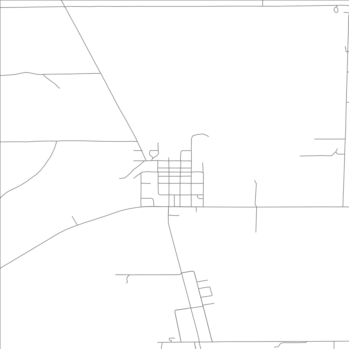 ROAD MAP OF SUMNER, MISSOURI BY MAPBAKES