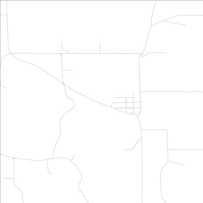 ROAD MAP OF VINING, LOWA BY MAPBAKES