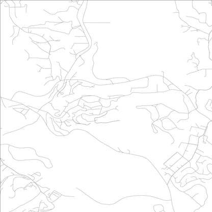 ROAD MAP OF MOUNT HERMON, CALIFORNIA BY MAPBAKES