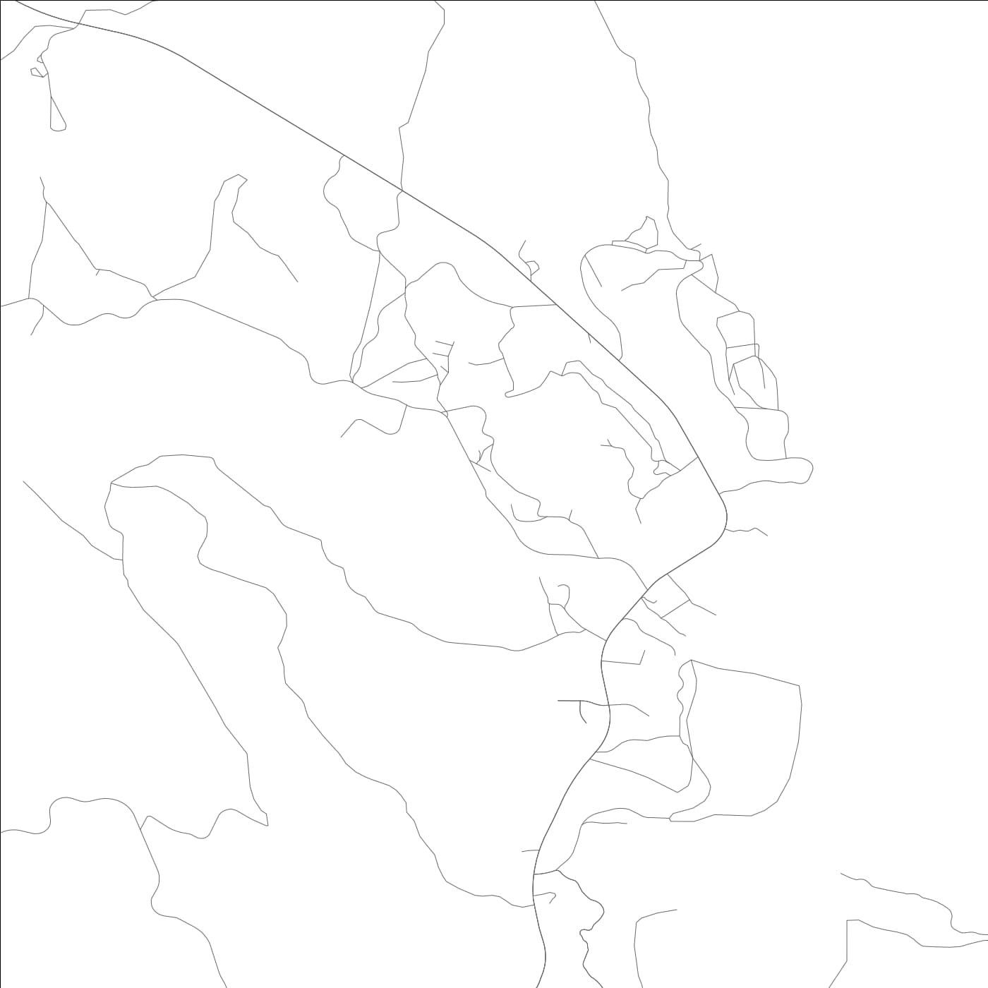 ROAD MAP OF MOUNT LAGUNA, CALIFORNIA BY MAPBAKES