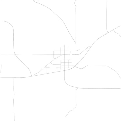 ROAD MAP OF VOLGA, LOWA BY MAPBAKES
