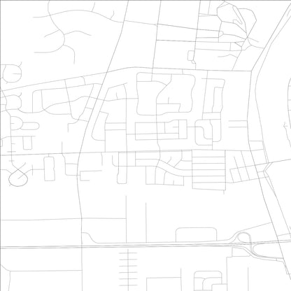 ROAD MAP OF NORTH AURORA, ILLINOIS BY MAPBAKES