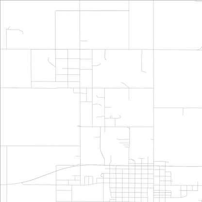 ROAD MAP OF NORTH CITY, ILLINOIS BY MAPBAKES