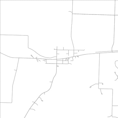 ROAD MAP OF SYRACUSE, MISSOURI BY MAPBAKES