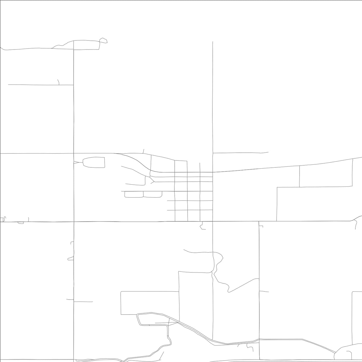 ROAD MAP OF HAZELTON, IDAHO BY MAPBAKES