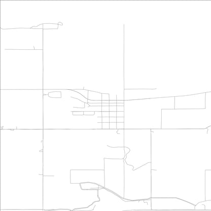 ROAD MAP OF HAZELTON, IDAHO BY MAPBAKES