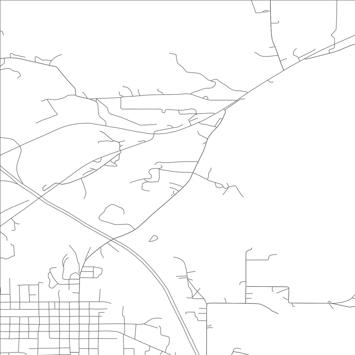 ROAD MAP OF TARRANTS, MISSOURI BY MAPBAKES