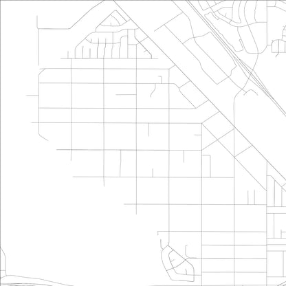 ROAD MAP OF MUSCOY, CALIFORNIA BY MAPBAKES