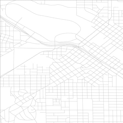 ROAD MAP OF WATERLOO, LOWA BY MAPBAKES