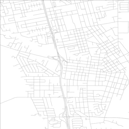 ROAD MAP OF NAPA, CALIFORNIA BY MAPBAKES