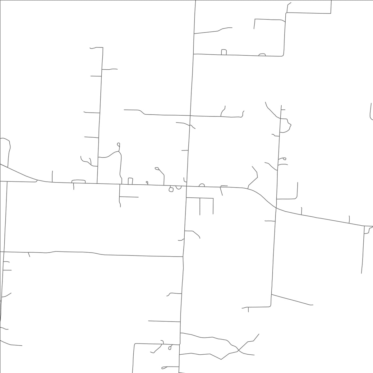ROAD MAP OF TIGHTWAD, MISSOURI BY MAPBAKES