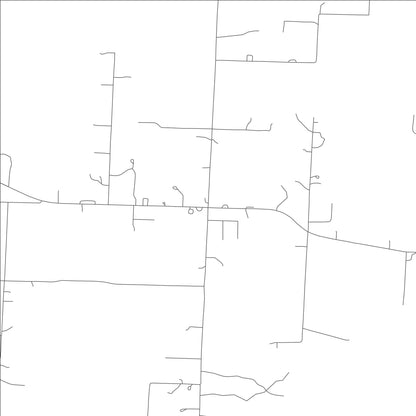 ROAD MAP OF TIGHTWAD, MISSOURI BY MAPBAKES