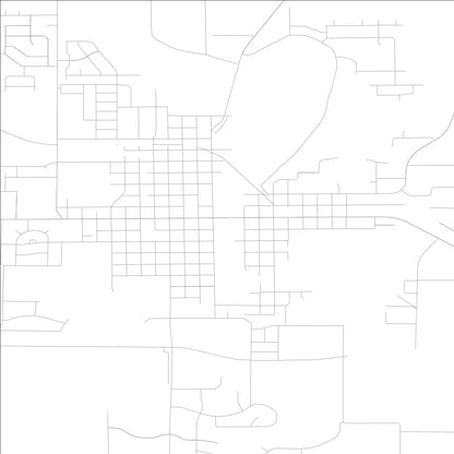 ROAD MAP OF WAVERLY, LOWA BY MAPBAKES