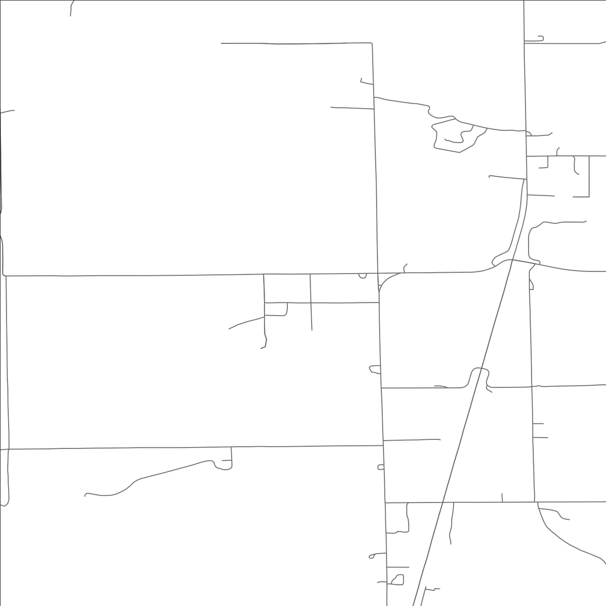 ROAD MAP OF TINDALL, MISSOURI BY MAPBAKES