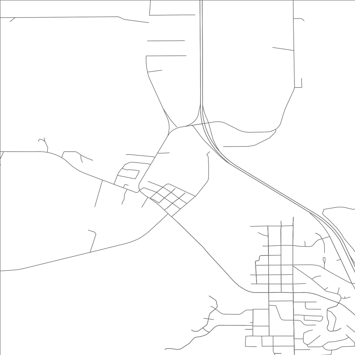 ROAD MAP OF TRACY, MISSOURI BY MAPBAKES