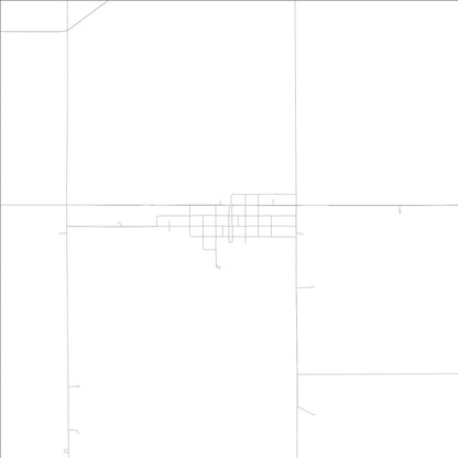ROAD MAP OF WELDON, LOWA BY MAPBAKES