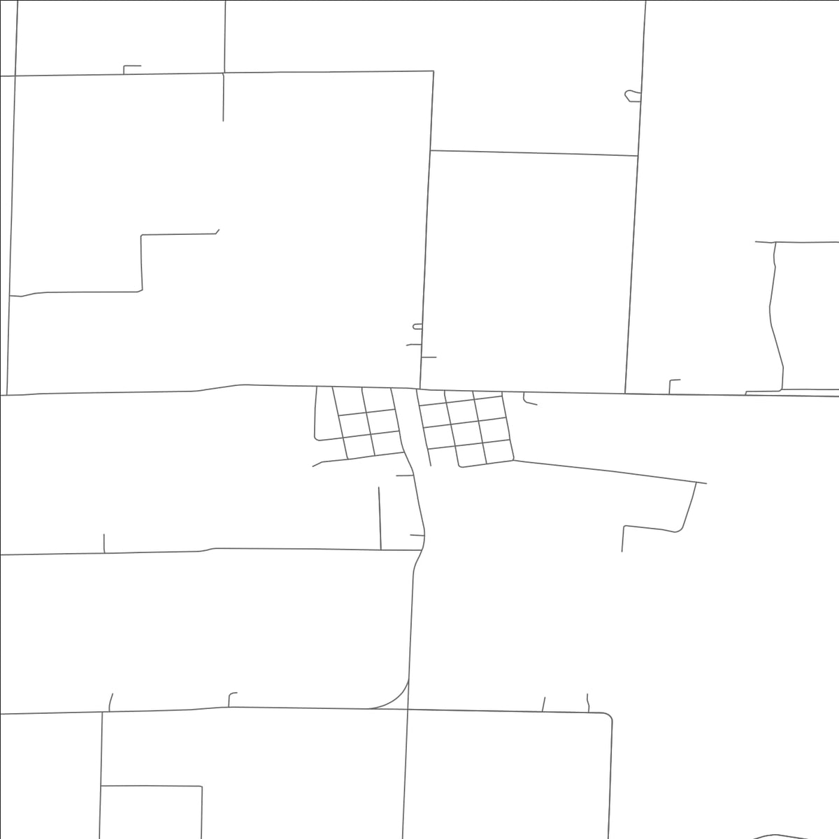 ROAD MAP OF TRIPLETT, MISSOURI BY MAPBAKES