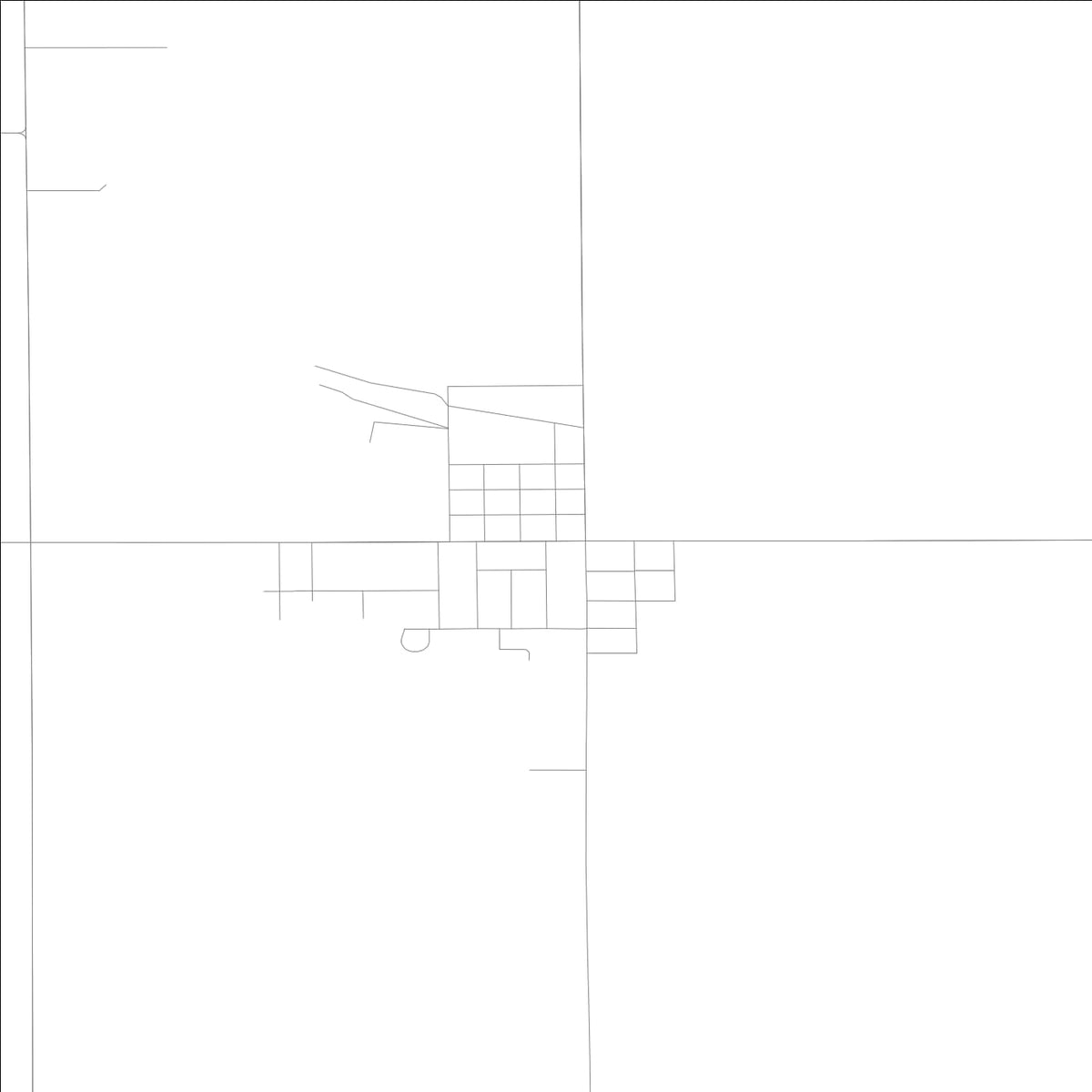 ROAD MAP OF WELLSBURG, LOWA BY MAPBAKES