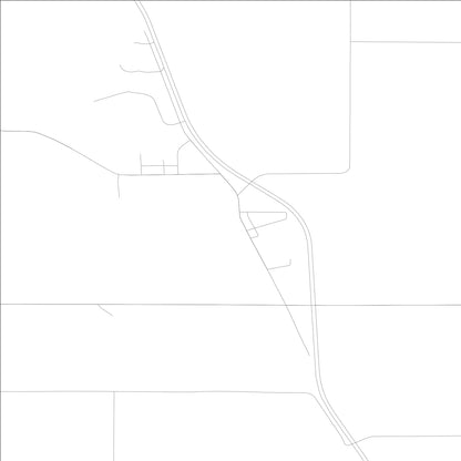 ROAD MAP OF WELTON, LOWA BY MAPBAKES