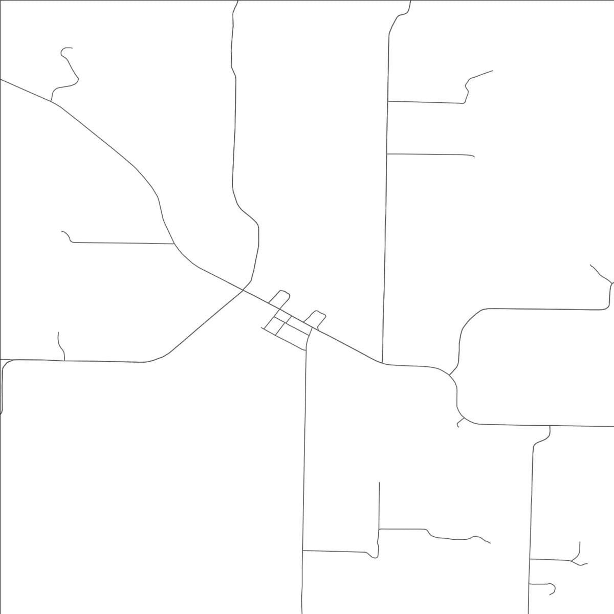 ROAD MAP OF TRUXTON, MISSOURI BY MAPBAKES