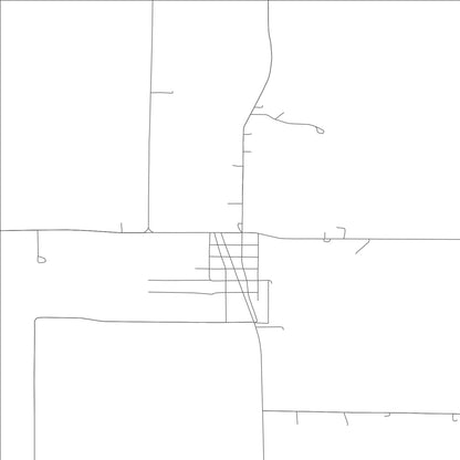 ROAD MAP OF TURNEY, MISSOURI BY MAPBAKES