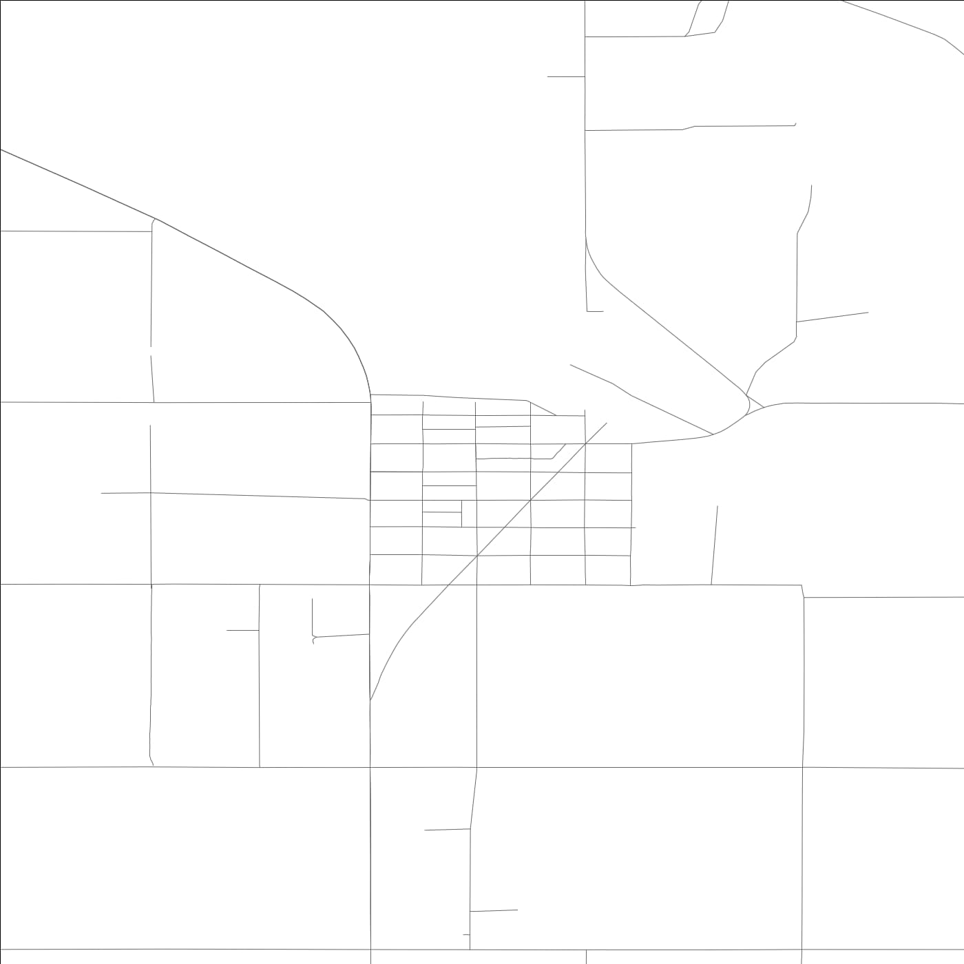 ROAD MAP OF NILAND, CALIFORNIA BY MAPBAKES