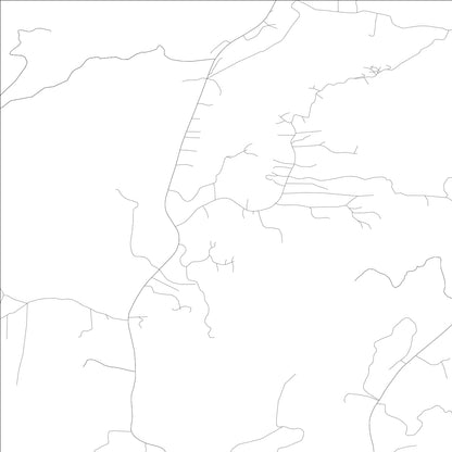 ROAD MAP OF NIPINNAWASEE, CALIFORNIA BY MAPBAKES