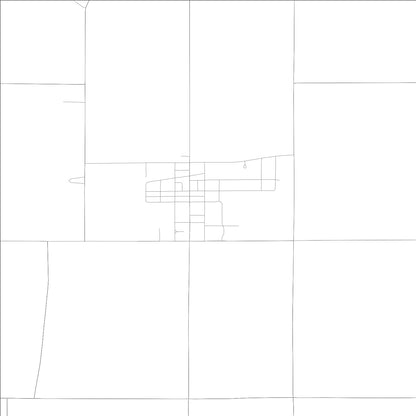 ROAD MAP OF OHIO, ILLINOIS BY MAPBAKES